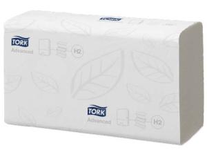 Essuie-mains Xpress® Advanced interfoliés 2 plis en Z 23x21 cm H2 les 20 packs 190f TORK