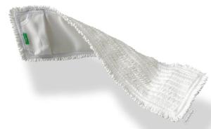 Frange microfibre à poches 40cm pour salle blanche Purmop l'unité