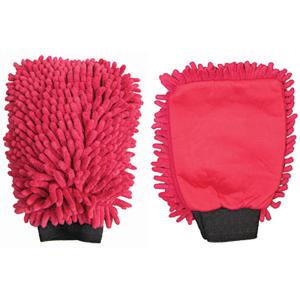 Gant rasta microfibre - rouge - l'unité