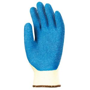 Gants anti coupure anti chaleur - jaune/bleu - taille 10 la paire