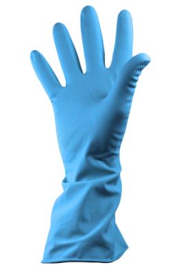 Gants ménage - bleu - taille XL la paire