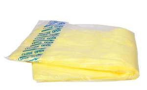Gazes imprégnées - jaune - 60x20cm le lot de 500