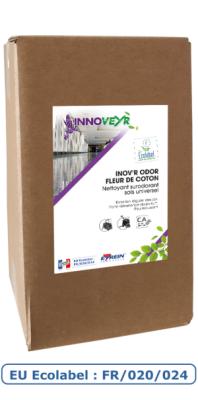 INOV'R ODOR FLEUR DE COTON Ecolabel Ecopack 5L