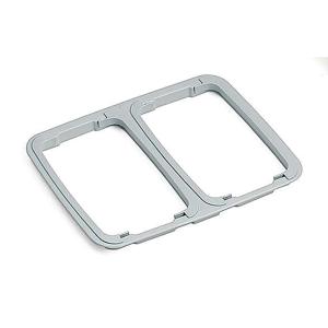 Insert 2X60L gris foncé DME