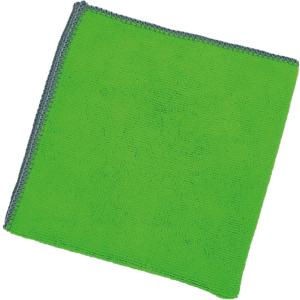 Lavette microfibre 40x40cm - vert - l'unité