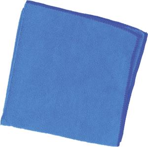 Lavette microfibre - bleu - 38x38 cm LG l'unité