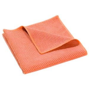 Lavette microfibre recyclée rouge le sachet de 5 SPONTEX