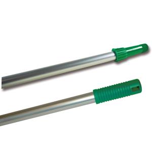 Manche alimentaire alu à vis 140cm - vert - l'unité