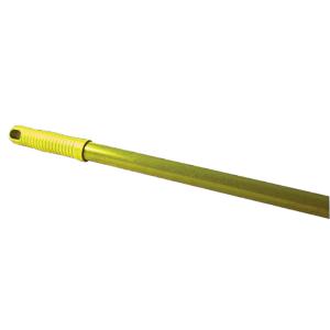Manche alimentaire fibre de verre à vis 140cm - jaune - l'unité