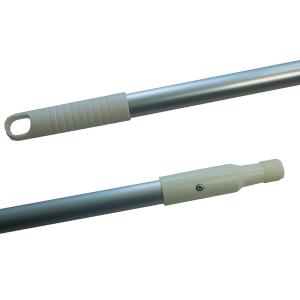 Manche alu à vis blanc M2 140cm l'unité