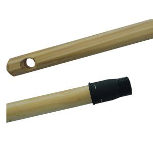 Manche bois brut à vis 130cm l'unité