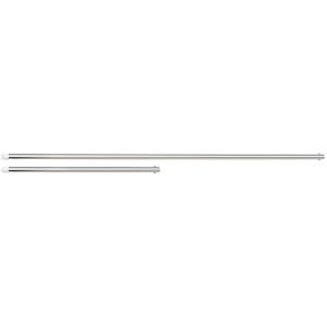Manche inox troué 140cm pour salle blanche l'unité
