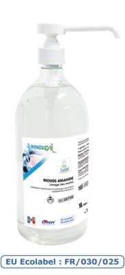 MOUSS AMANDE Ecolabel Flacon 1L PET bec long
