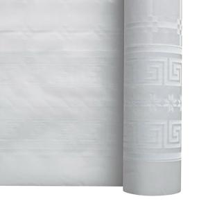 Nappe rouleau damassé blanc 1,2m x 25m les 6 rouleaux