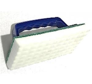 Pad mélamine blanc HD 250 x 115 x 25 l'unité