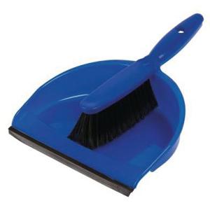 Pelle et balayette plastique l'unité ROUGE OU BLEU
