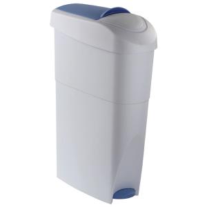 Poubelle hygiène féminine Serena 22L blanc