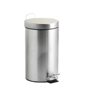 Poubelle à pédale 20L  inox