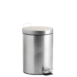 Poubelle à pédale 5L  inox
