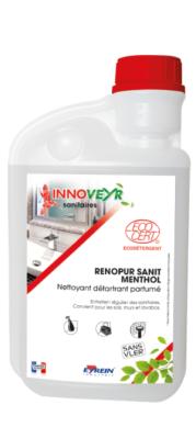 RENOPUR SANIT MENTHOL Ecocert Flacon doseur 1L
