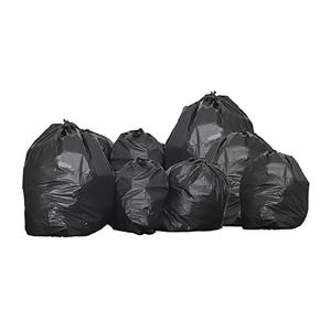 Sac 130L HD noir 19µ 820*1150 le carton de 250