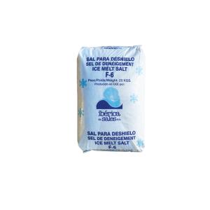 Sel de déneigement chlorure de sodium le sac de 25kg