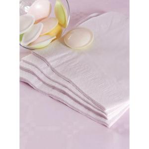 Serv ouate 20x20 2p rose poudre les 1800