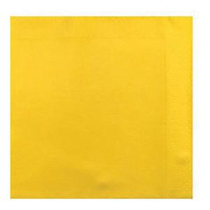 Serv ouate gaufrée 2p 38x38 jaune les 900